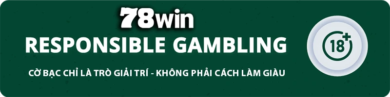 78win 11 78WIN responsible gambling banner